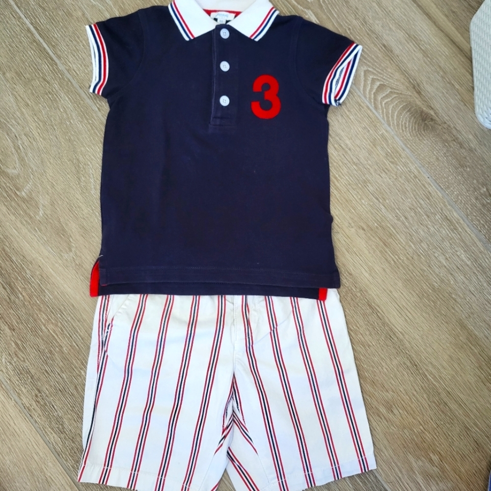 Jacadi striped shorts